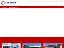 Tablet Screenshot of busgraphix.com